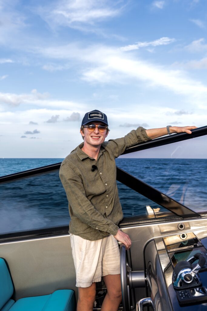 Frank Christopher driving VanDutch 55 "DADDY"